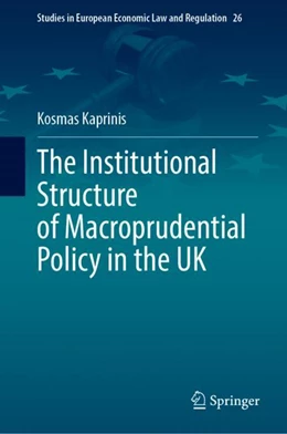 Abbildung von Kaprinis | The Institutional Structure of Macroprudential Policy in the UK | 1. Auflage | 2023 | 26 | beck-shop.de