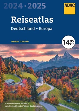 Abbildung von ADAC Reiseatlas 2024/2025 Deutschland 1:200.000, Europa 1:4,5 Mio. | 15. Auflage | 2023 | beck-shop.de