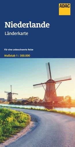 Abbildung von ADAC Länderkarte Niederlande 1:300.000 | 8. Auflage | 2023 | beck-shop.de