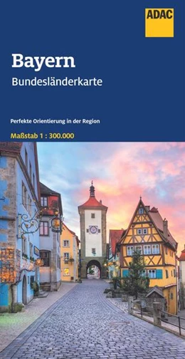 Abbildung von ADAC Bundesländerkarte Deutschland 12 Bayern 1:300.000 | 8. Auflage | 2023 | beck-shop.de