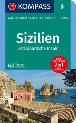 Abbildung von KOMPASS Wanderführer Sizilien und Liparische Inseln, 60 Touren mit Extra-Tourenkarte | 2. Auflage | 2023 | beck-shop.de