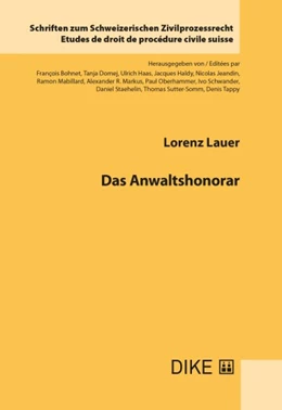 Abbildung von Lauer | Das Anwaltshonorar | 1. Auflage | 2023 | Band 44 | beck-shop.de