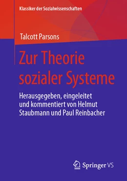 Abbildung von Parsons / Staubmann | Zur Theorie sozialer Systeme | 1. Auflage | 2023 | beck-shop.de