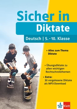 Abbildung von Klett Sicher in Deutsch Diktate 5.-10. Klasse | 1. Auflage | 2023 | beck-shop.de