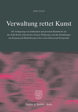 Abbildung von Schroll | Verwaltung rettet Kunst. | 1. Auflage | 2023 | beck-shop.de