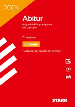 Abbildung von STARK Abiturprüfung Thüringen 2024 - Biologie | 29. Auflage | 2023 | beck-shop.de