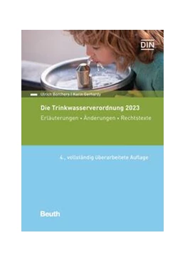 Abbildung von Borchers / Gerhardy | Die Trinkwasserverordnung 2023 - Buch mit E-Book | 4. Auflage | 2023 | beck-shop.de