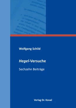 Abbildung von Schild | Hegel-Versuche | 1. Auflage | 2023 | 27 | beck-shop.de