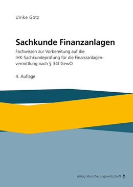 Abbildung von Götz | Sachkunde Finanzanlagen | 4. Auflage | 2023 | beck-shop.de