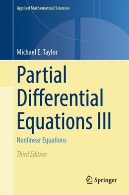 Abbildung von Taylor | Partial Differential Equations III | 3. Auflage | 2023 | 117 | beck-shop.de