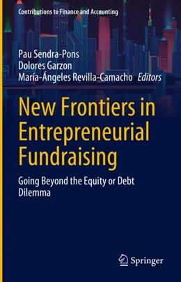 Abbildung von Sendra-Pons / Garzon | New Frontiers in Entrepreneurial Fundraising | 1. Auflage | 2023 | beck-shop.de