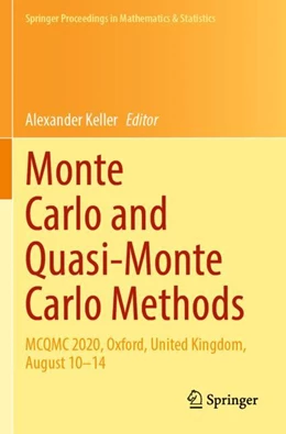 Abbildung von Keller | Monte Carlo and Quasi-Monte Carlo Methods | 1. Auflage | 2023 | 387 | beck-shop.de