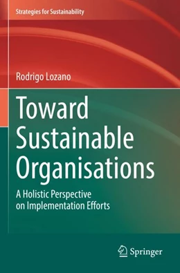 Abbildung von Lozano | Toward Sustainable Organisations | 1. Auflage | 2023 | beck-shop.de