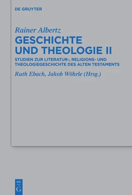 Abbildung von Albertz / Ebach | Geschichte und Theologie II | 1. Auflage | 2023 | 551 | beck-shop.de