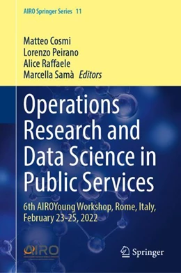 Abbildung von Cosmi / Peirano | Operations Research and Data Science in Public Services | 1. Auflage | 2023 | 11 | beck-shop.de