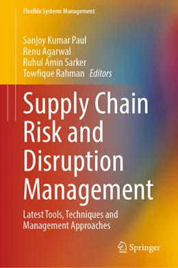 Abbildung von Paul / Agarwal | Supply Chain Risk and Disruption Management | 1. Auflage | 2023 | beck-shop.de