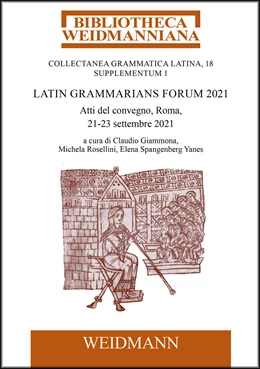 Abbildung von Giammona / Rosellini | Latin Grammarians Forum 2021. Supplementum 1 | 1. Auflage | 2023 | beck-shop.de