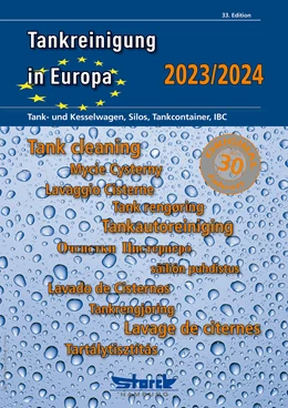 Abbildung von Tankreinigung in Europa 2023/2024 | 33. Auflage | 2023 | beck-shop.de