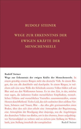 Abbildung von Zehnter / Rudolf Steiner Nachlassverwaltung | Wege zur Erkenntnis der ewigen Kräfte der Menschenseele | 1. Auflage | 2023 | beck-shop.de