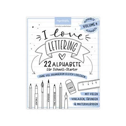 Abbildung von Landschützer | I love Lettering - 22 Alphabete für Schnell-Starter: Volume 4 | 1. Auflage | 2023 | beck-shop.de