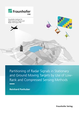 Abbildung von Panhuber | Partitioning of Radar Signals in Stationary and Ground Moving Targets by Use of Low-Rank and Compressed Sensing Methods. | 1. Auflage | 2023 | beck-shop.de