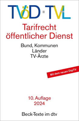 Abbildung von TVöD / TV-L | 10. Auflage | 2024 | 5790 | beck-shop.de