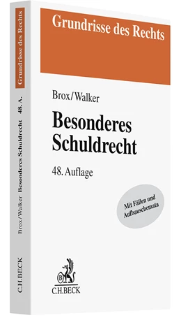 Abbildung von Brox / Walker | Besonderes Schuldrecht | 48. Auflage | 2024 | beck-shop.de