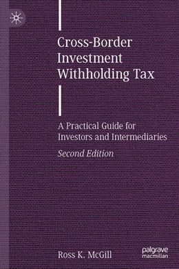 Abbildung von McGill | Cross-Border Investment Withholding Tax | 2. Auflage | 2023 | beck-shop.de