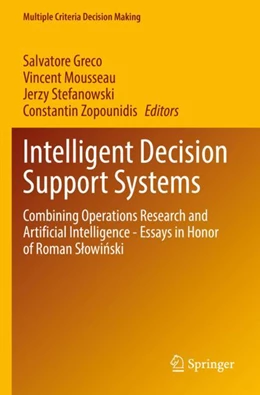 Abbildung von Greco / Mousseau | Intelligent Decision Support Systems | 1. Auflage | 2023 | beck-shop.de