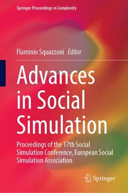 Abbildung von Squazzoni | Advances in Social Simulation | 1. Auflage | 2023 | beck-shop.de