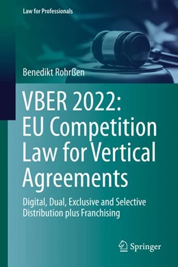 Abbildung von Rohrßen | VBER 2022: EU Competition Law for Vertical Agreements | 1. Auflage | 2023 | beck-shop.de
