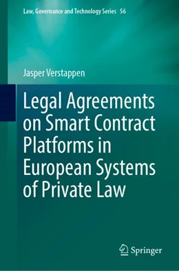 Abbildung von Verstappen | Legal Agreements on Smart Contract Platforms in European Systems of Private Law | 1. Auflage | 2023 | 56 | beck-shop.de
