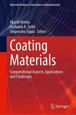 Abbildung von Verma / Sethi | Coating Materials | 1. Auflage | 2023 | beck-shop.de