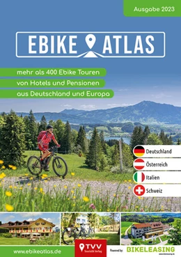 Abbildung von Bikerbetten - TVV Touristik Verlag GmbH / Simicic | eBike Atlas 2023 | 5. Auflage | 2023 | beck-shop.de
