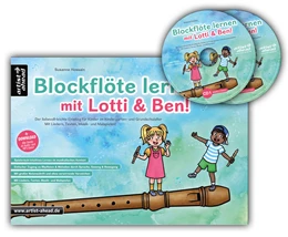 Abbildung von Hossain | Blockflöte lernen mit Lotti & Ben + 2 Audio-CDs! | 1. Auflage | 2023 | beck-shop.de