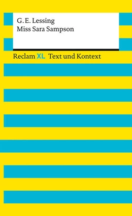 Abbildung von Lessing / Keul | Miss Sara Sampson. Textausgabe mit Kommentar und Materialien | 1. Auflage | 2023 | beck-shop.de