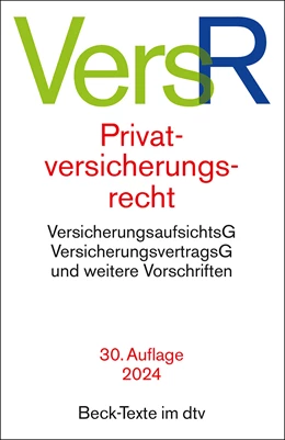 Abbildung von Privatversicherungsrecht: VersR | 30. Auflage | 2024 | 5579 | beck-shop.de