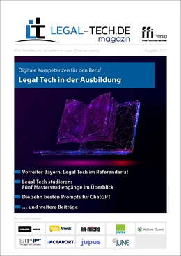 Abbildung von LEGAL-TECH.DE magazin • Ausgabe 2/2023 | | 2023 | beck-shop.de