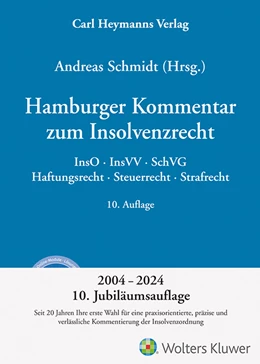 Abbildung von Schmidt | Hamburger Kommentar zum Insolvenzrecht | 10. Auflage | 2023 | beck-shop.de