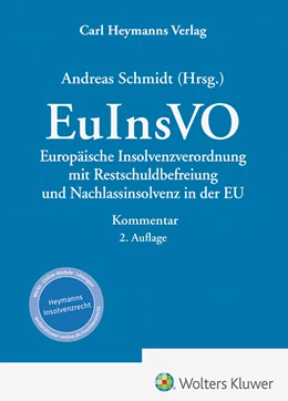 Abbildung von Schmidt | EuInsVO - Kommentar | 2. Auflage | 2023 | beck-shop.de