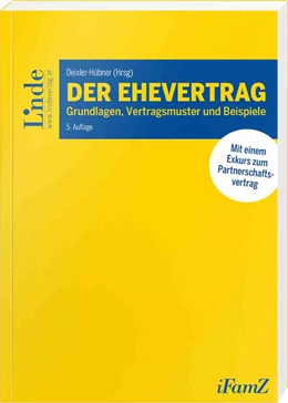 Abbildung von Bauer / Deixler-Hübner | Der Ehevertrag | 5. Auflage | 2023 | 3 | beck-shop.de