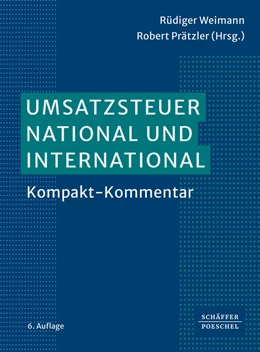 Abbildung von Weimann / Prätzler | Umsatzsteuer national und international | 6. Auflage | 2024 | beck-shop.de