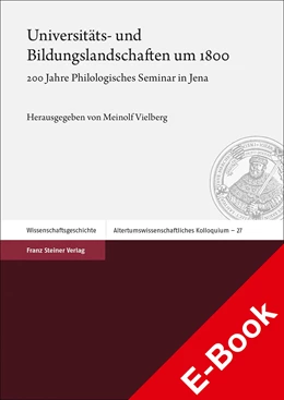 Abbildung von Vielberg | Universitäts- und Bildungslandschaften um 1800 | 1. Auflage | 2020 | beck-shop.de