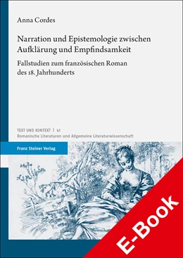 Abbildung von Cordes | Narration und Epistemologie zwischen Aufklärung und Empfindsamkeit | 1. Auflage | 2022 | beck-shop.de