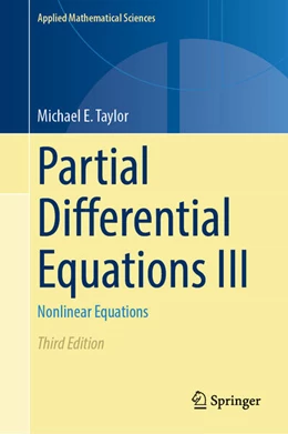 Abbildung von Taylor | Partial Differential Equations III | 3. Auflage | 2023 | beck-shop.de