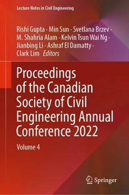 Abbildung von Gupta / Sun | Proceedings of the Canadian Society of Civil Engineering Annual Conference 2022 | 1. Auflage | 2024 | 367 | beck-shop.de