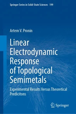 Abbildung von Pronin | Linear Electrodynamic Response of Topological Semimetals | 1. Auflage | 2023 | 199 | beck-shop.de