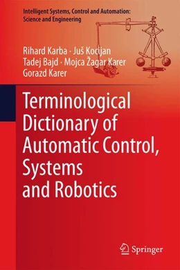 Abbildung von Karba / Kocijan | Terminological Dictionary of Automatic Control, Systems and Robotics | 1. Auflage | 2024 | 104 | beck-shop.de