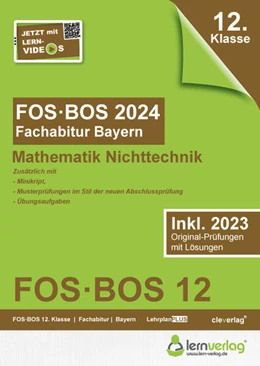Abbildung von Abiturprüfung FOS/BOS Bayern 2024 Mathematik Nichttechnik 12. Klasse | 9. Auflage | 2023 | beck-shop.de