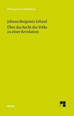 Abbildung von Erhard / Naschert | Über das Recht des Volks zu einer Revolution | 1. Auflage | 2024 | 771 | beck-shop.de
